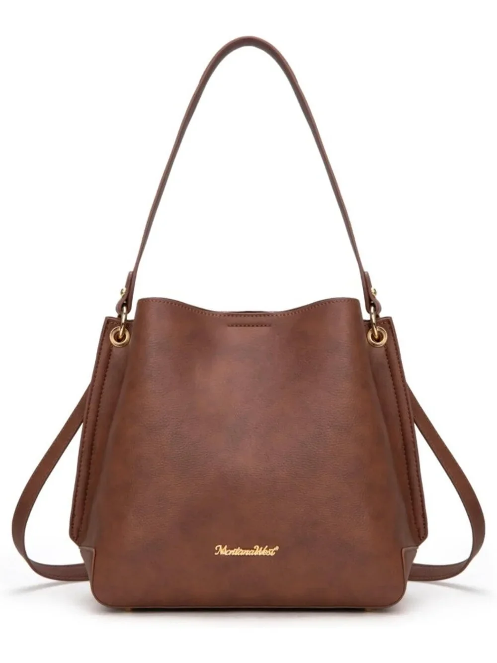Stylish Medium Hobo Bag for Women, Versatile Shoulder Purse with 3 Compartments